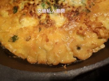 step6: 要煎到邊脆面先好味道。