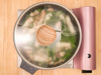 step5: 加鑊蓋焗30秒便成。
