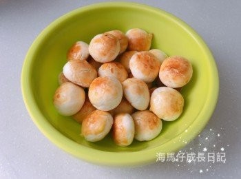 step7: 烤箱以180度預熱，烤15至20分鐘，烤至表面金黃即可
