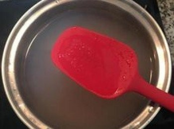 step6: 燜到西谷米呈透明即可；