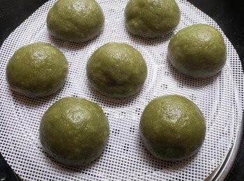 step8: 蒸大約12分鐘熄火即可。