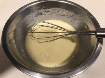 step3: 將所有粉漿材料放入大碗內攪拌好