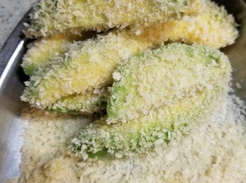 step4: 再沾滿麵包糠