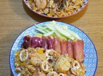 step12: 大家快d來試下煮，原來意大利飯在家吾難煮，多多指教♡