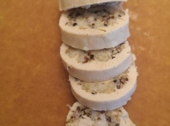 step5: 需攞凍才切片。如選擇凍食，可原條雪入雪櫃，食前切片。