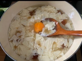 step5: 雞蛋熟後就食得！