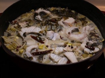 step7: 加入魚肉即熄火