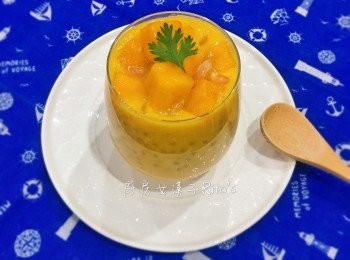 step18: 冰涼後的楊枝甘露真的非常好吃喔～