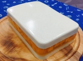 step12: 脫模取出後分切，即完成。