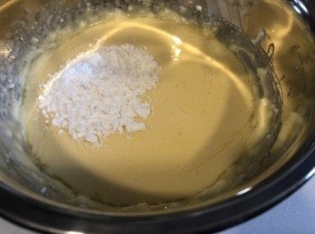 step5: 加入已過篩的低粉攪好