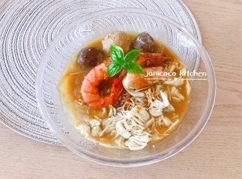 step8: 所有配料鋪上後，即可上碟。