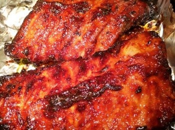 step8: 多焗5分鐘效果滿意，整個焗製時間，用了30分鐘。焗爐製作一樣，請自行焗製時間。