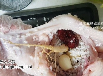 step9: 最後加入人蔘