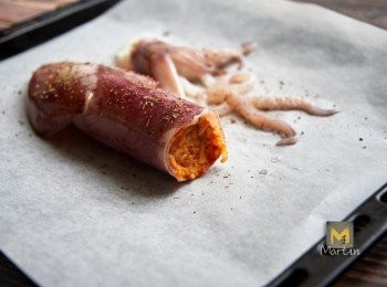 step4: 灑上黑胡椒碎 / 香草
再放入焗爐 200 度 烤15分鐘