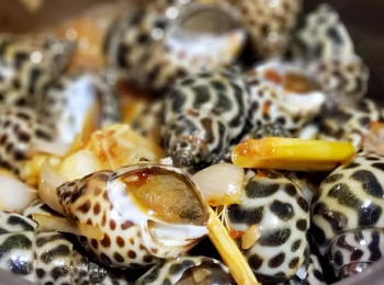 step4: 加入花螺同炒