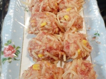 step9: 搓成球狀。