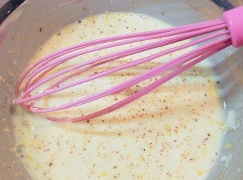 step3: 將<span class="group_2">炸漿</span>材料混成<span class="group_2">炸漿</span>。