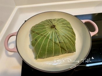 step14: 如用le creuset，可以加一茶匙水，合蓋大火煮5分鐘，再小火煮40分鐘