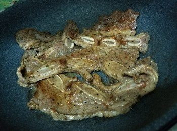 step3: 煎封後，反另一面煎1分鐘