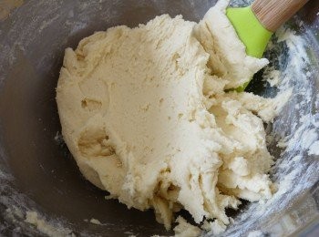 step3: 將麵糰蓋上保鮮紙，放入雪櫃一個小時