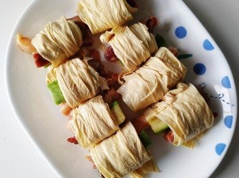 step5: 完成捲起動作