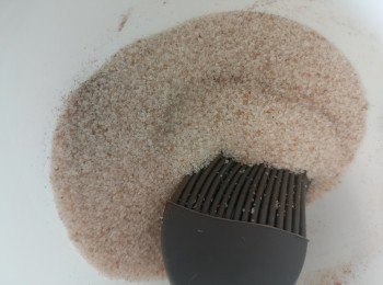 step1: 糖同肉桂粉混合備用。