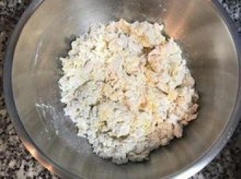 step6: 用攪拌棒混合到看不見液體；