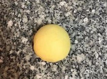 step7: 用手揉成三光麵糰（麵光、手光、鍋光）；