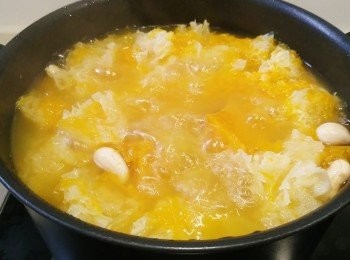 step8: 煲完顏色出來已經很美！