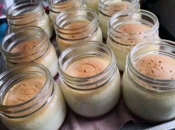 step8: 或待涼後蓋上雪過夜凍色更美味