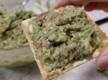 step10: 用克力架餅配食是很好食的....