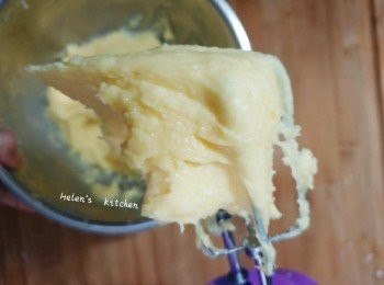 step9: 打發至如圖狀態