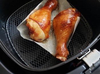 step5: 氣炸10min後自己覺得已可接受