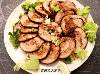 step6: 淋上巳切片的腩片。