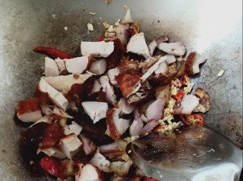 step3: 加入肉爆炒