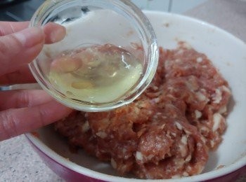 step6: 最後加入蛋白徹底拌勻