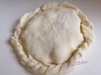 step5: 放上另一塊皮埋口