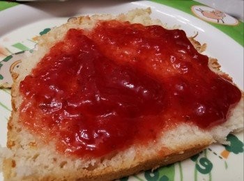 step6: 搽出來的醬帶大粒肉很好味！