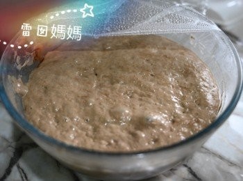 step3: 室溫發酵3-6小時。
雪櫃發酵8小時或以上。
*目測發大3倍左右即可。