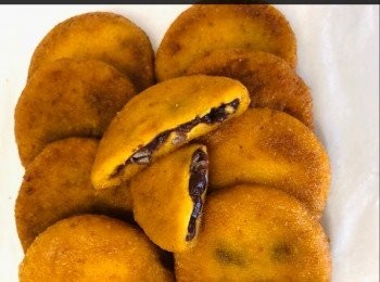 step12: 沒有麵包糠可以用芝麻，若兩樣都無亦唔緊要，一樣好食的，不過沒有外脆內軟的口感！