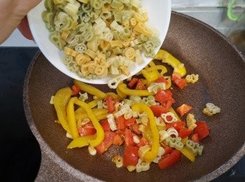 step4: 加入意粉兜勻