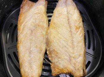 step3: 這是炸了5分鐘的模樣