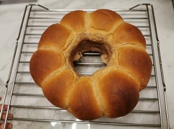 step8: 再放入已預熱170度的焗爐焗25分鐘，然後取出