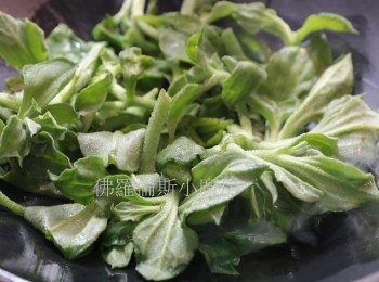 step2: 冰菜及鹽快炒即成