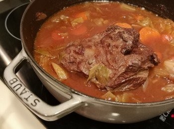 step11: 之後取出炆煮15分鐘收汁。