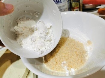 step3: 加入30克粟粉