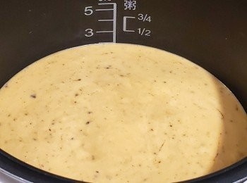 step7: 按著「開始」按鈕，先煲一次。