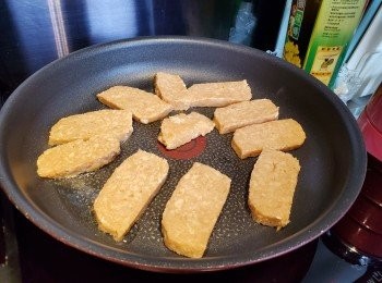 step6: 切一片片煎香即可