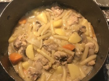 step15: 通心麵煮透後，試吃味道並微調；