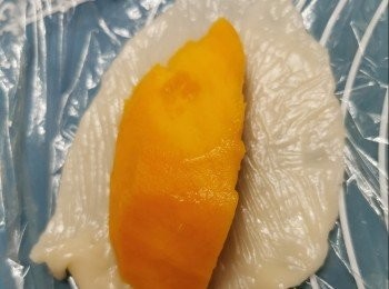 step18: 再放上芒果肉